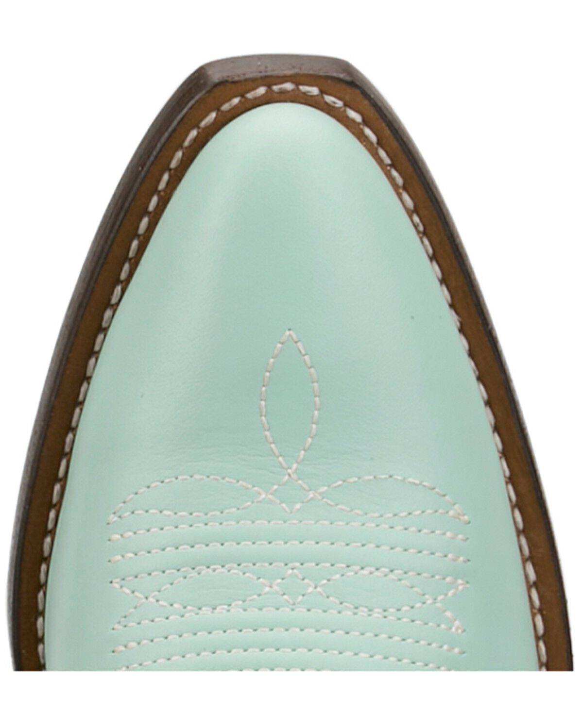 Image #6 - Justin Women's Heart Inlay Tall Western Boots - Snip Toe, Blue, hi-res