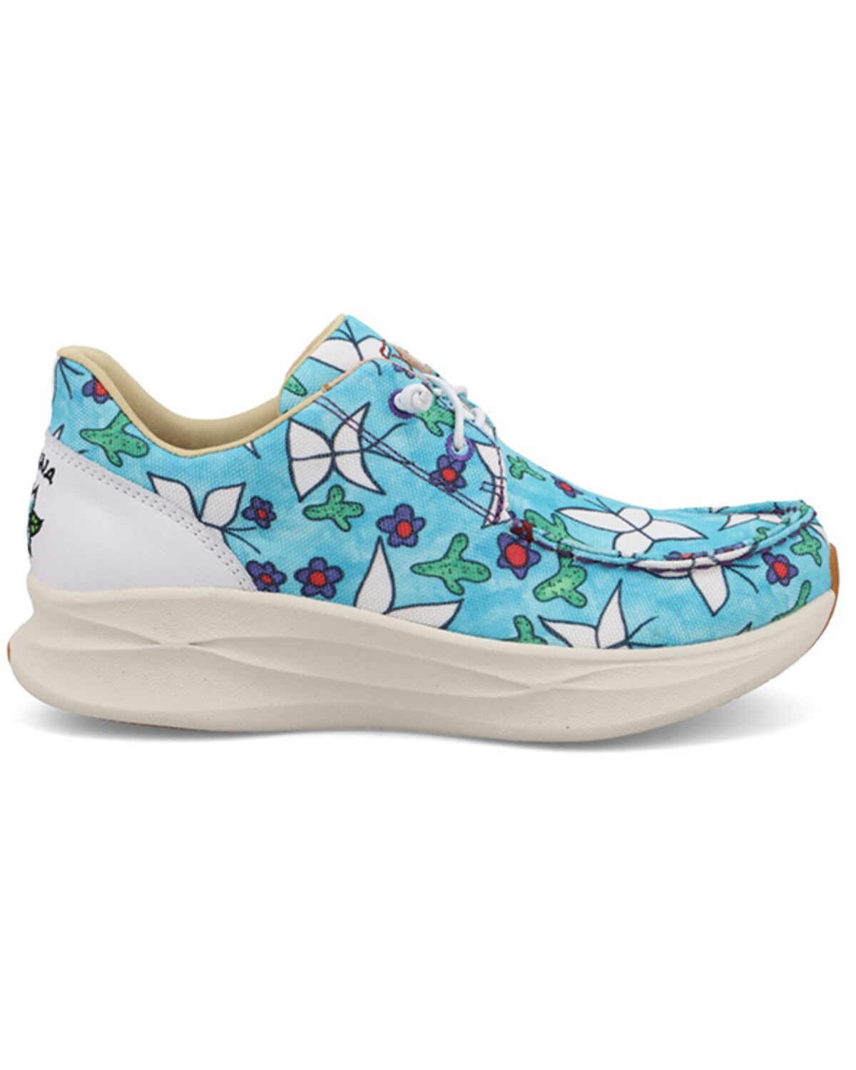 Image #2 - Twisted X Women's Feather X&trade; Casual Shoes - Moc Toe, Aqua, hi-res