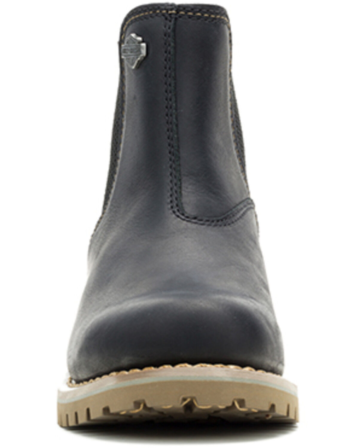 Image #6 - Harley Davidson Women's Gynger Chelsea Boots - Round Toe, Black, hi-res