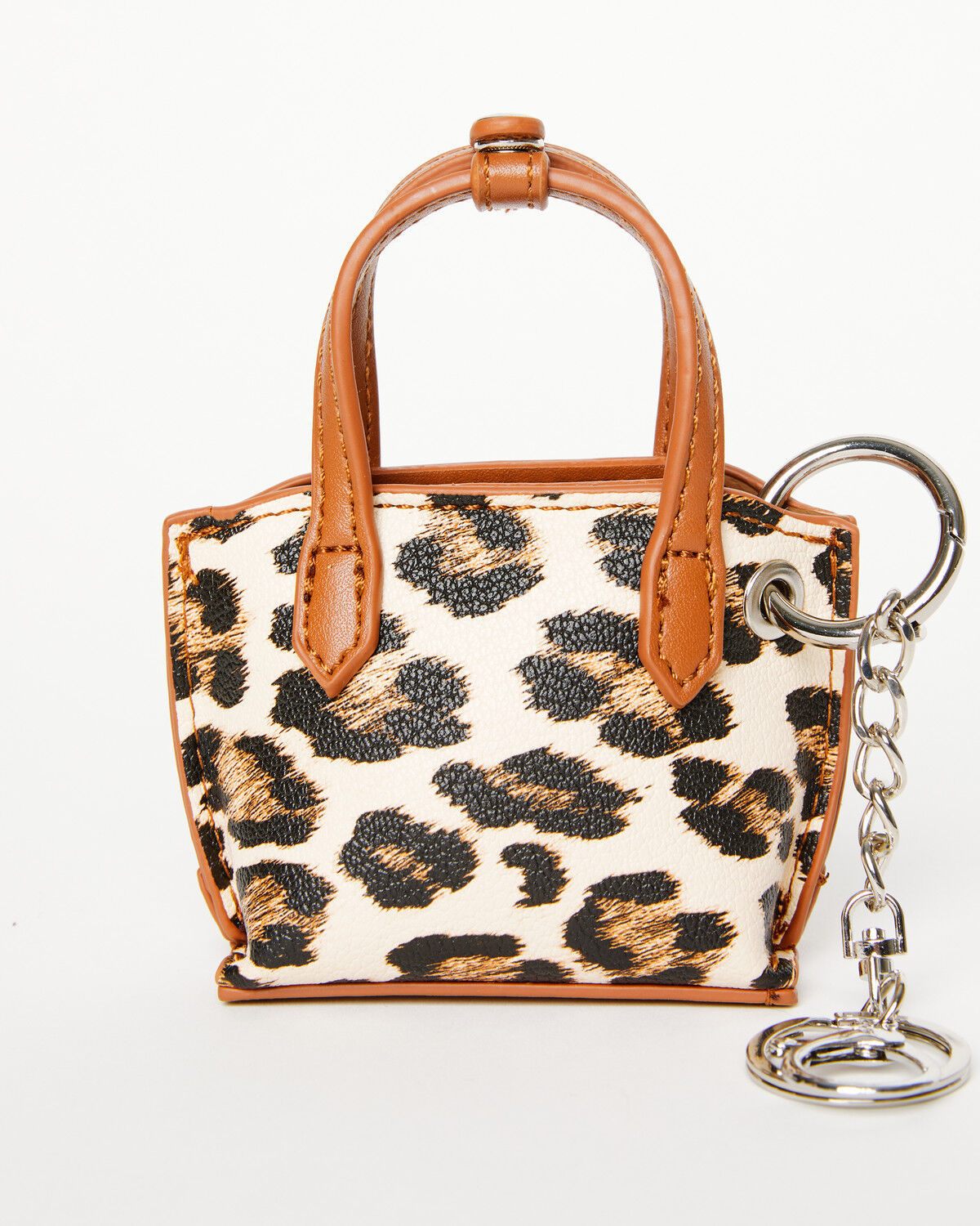 Image #4 - Wrangler X Boot Barn Leopard Print Mini Handbag Charm, Leopard, hi-res