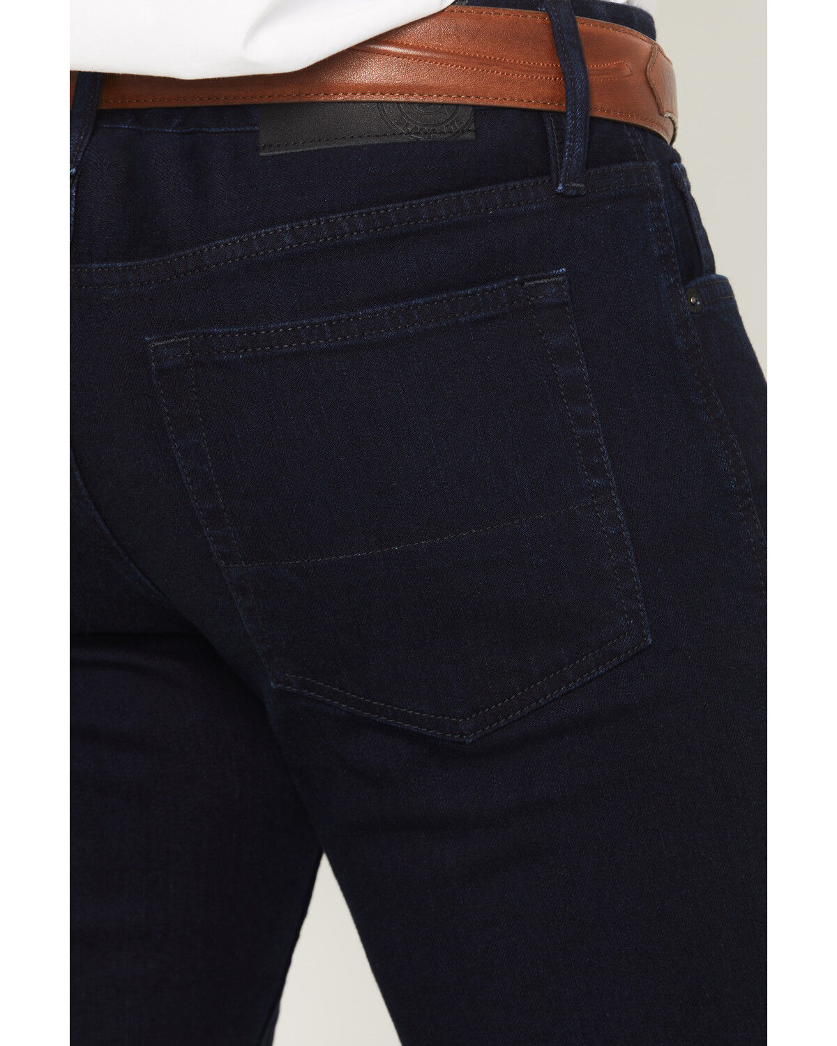 Image #4 - Cody James Black 1978&reg; Men's Mitchum Wash Dexter Slim Bootcut Stretch Denim Jeans, Dark Wash, hi-res