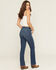 Image #3 - Idyllwind Women's Legend High Rise Bootcut Stretch Denim Jeans, Dark Wash, hi-res