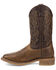 Image #3 - Laredo Men's Chisholm Performance Western Boots - Broad Square Toe, Brown, hi-res