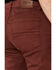 Image #4 - Brothers and Sons Men's Port Wash Tucker Slim Straight Stretch Denim Jeans, Wine, hi-res