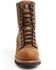 Image #4 - Hawx Men's 9" Lineman Logger Work Boots - Composite Toe, Medium Brown, hi-res