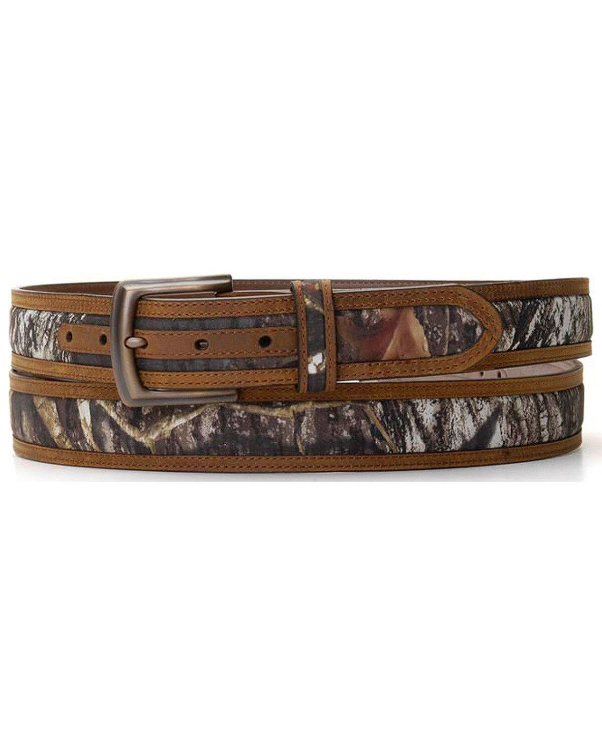 M&F Western Men's Mossy Oak Camo Belt - Big, No Color, hi-res