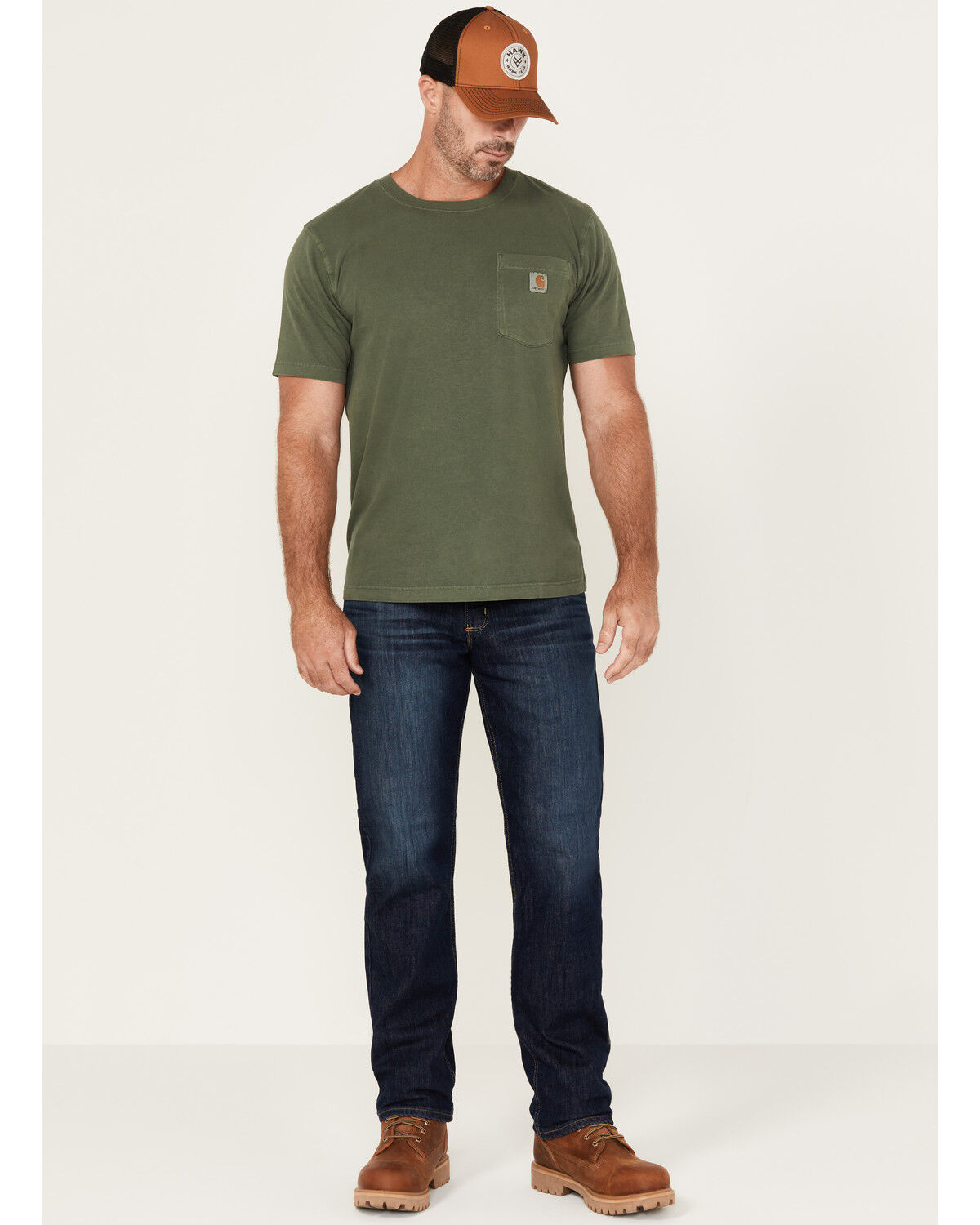 Carhartt Men's FR Rugged Flex&reg; Relaxed Fit Denim Jeans, Indigo, hi-res