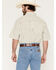 Image #4 - George Strait by Wrangler Men's Plaid Print Short Sleeve Button-Down Stretch Western Shirt, White, hi-res