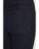 Image #4 - Haala Women's Deep Ocean Dark Wash Bella Trouser Flare Stretch Denim Jeans, Dark Wash, hi-res