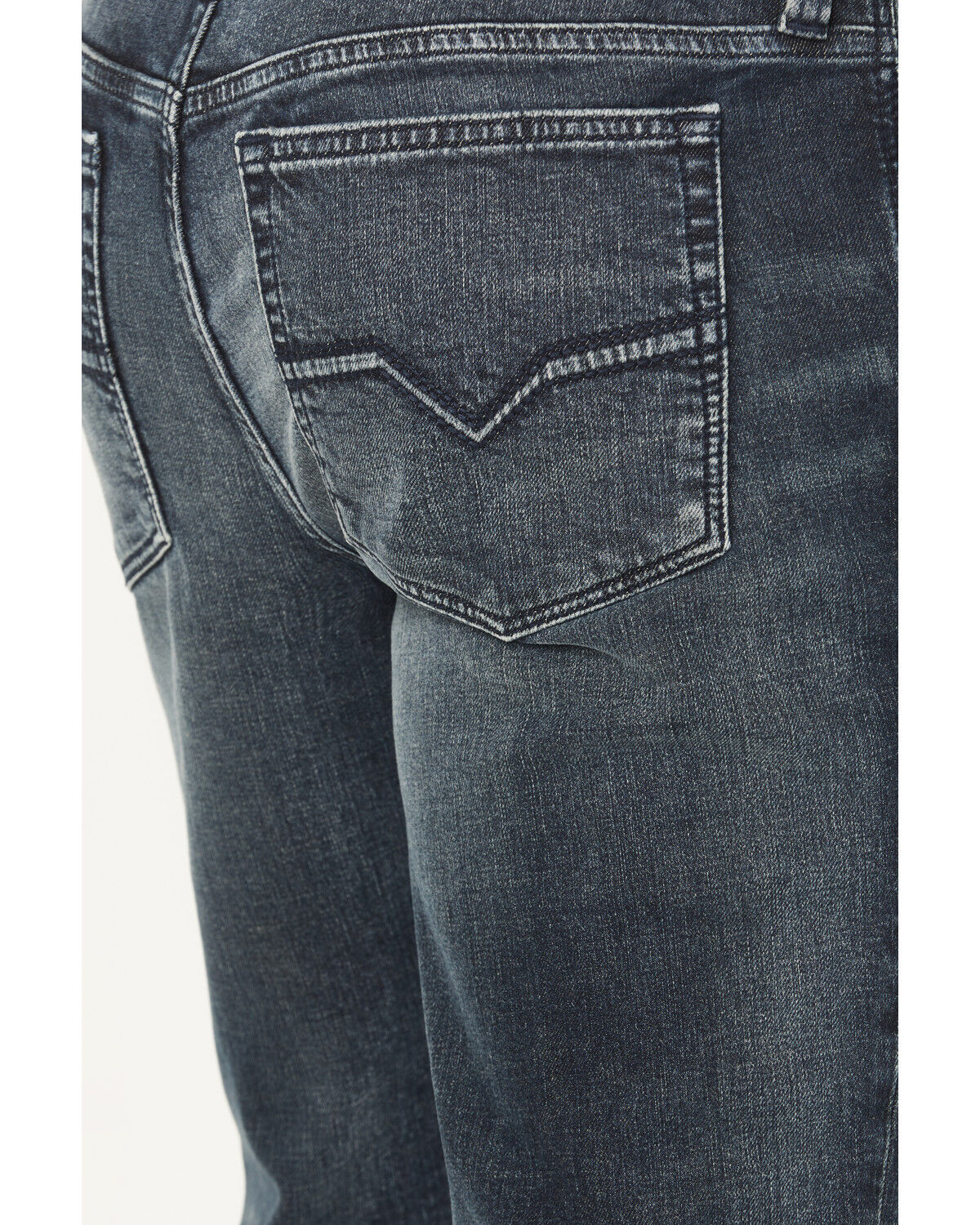 Image #4 - Moonshine Spirit&reg; Men's Prescot Wash Decker Slim Straight Stretch Denim Jeans, Dark Wash, hi-res