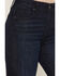 Image #2 - Haala Women's Deep Ocean Dark Wash Bella Trouser Flare Stretch Denim Jeans, Dark Wash, hi-res