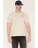 Image #2 - Moonshine Spirit&reg; Men's Cactus Short Sleeve Graphic T-Shirt, Sand, hi-res