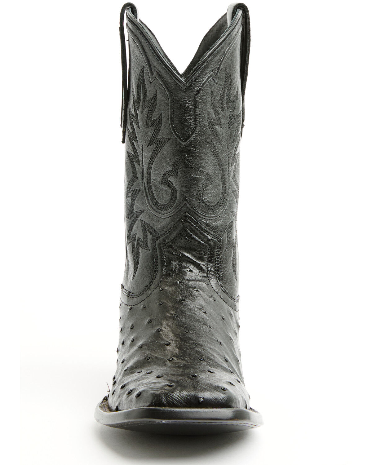 Image #4 - Cody James Black 1978&reg; Men's The Hayward Exotic Full Quill Ostrich Western Boots - Broad Square Toe, Black, hi-res