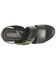 Image #6 - Born Women's Sapphire Wedge Sandals, Black, hi-res
