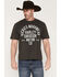 Image #1 - Dickies X Harley Davidson Men's Logo Short Sleeve Graphic T-Shirt, Black, hi-res