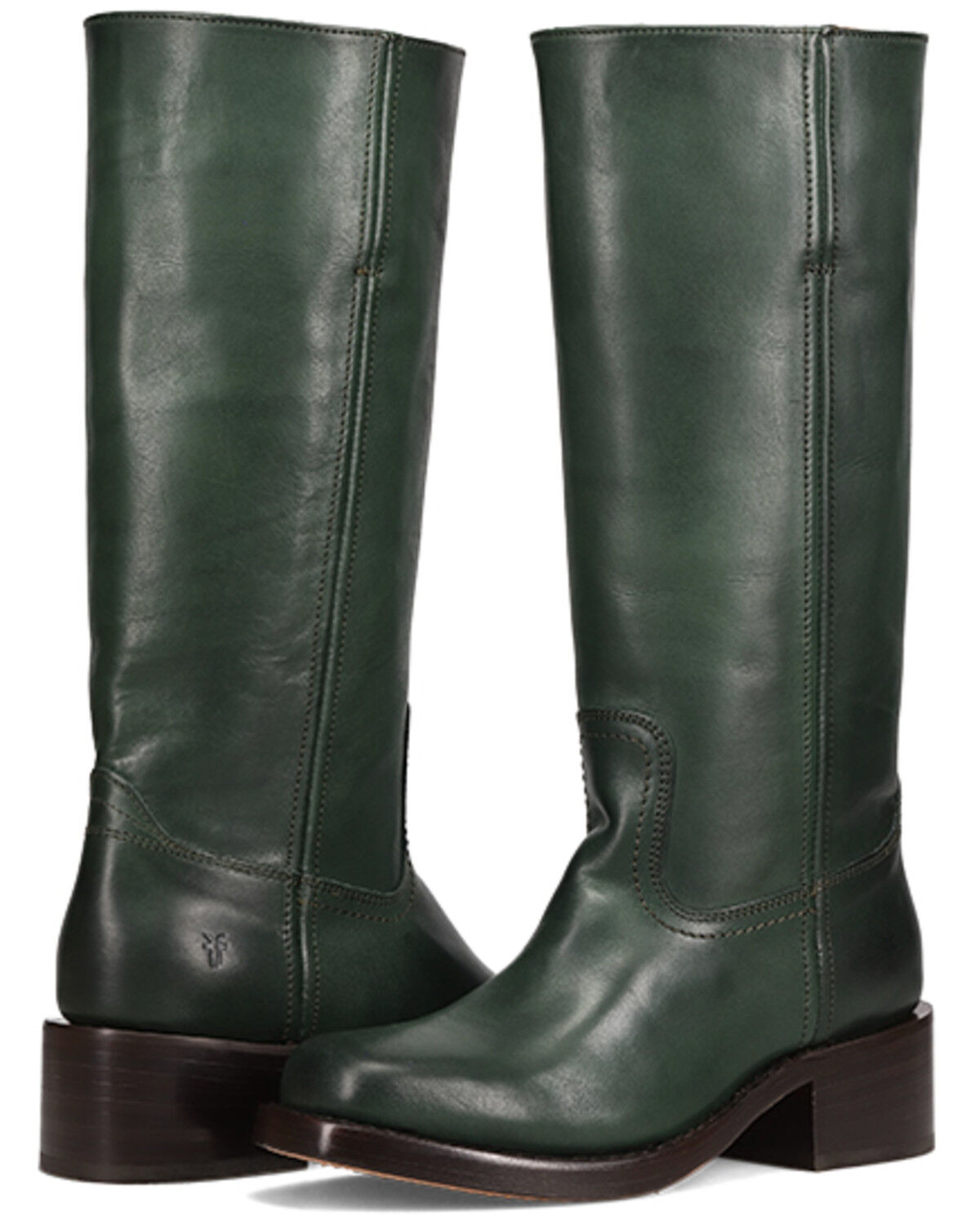 Image #4 - Frye Women's Campus 14L Tall Fashion Boots - Round Toe, Green, hi-res