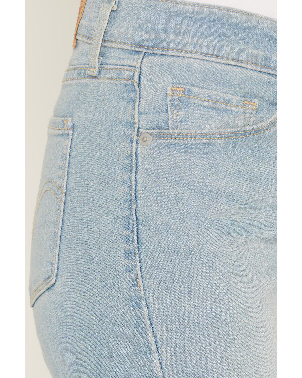 Image #2 - Levi's Women's Classic Light Wash Mid Rise Bootcut Stretch Denim Jeans, Light Wash, hi-res