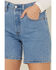 Image #2 - Levi's Women's 501&reg; Original Medium Wash High Rise Mid Thigh Stretch Denim Shorts, Medium Wash, hi-res