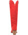 Image #5 - Dingo Women's Thunder Road Tall Western Boots - Snip Toe, Red, hi-res