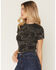 Image #2 - Levi's Women's Premium Cowboy Sporty Short Sleeve Cropped Tee, Black, hi-res