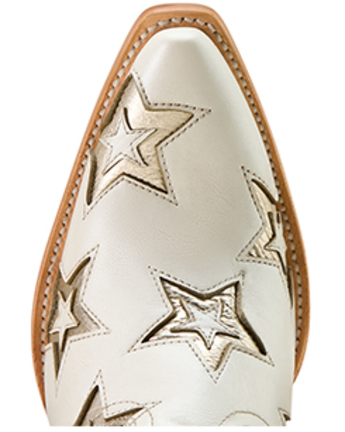 Image #6 - Ariat Women's Casanova Star Tall Western Boots - Snip Toe, Ivory, hi-res