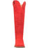 Image #4 - Dingo Women's Thunder Road Tall Western Boots - Snip Toe, Red, hi-res