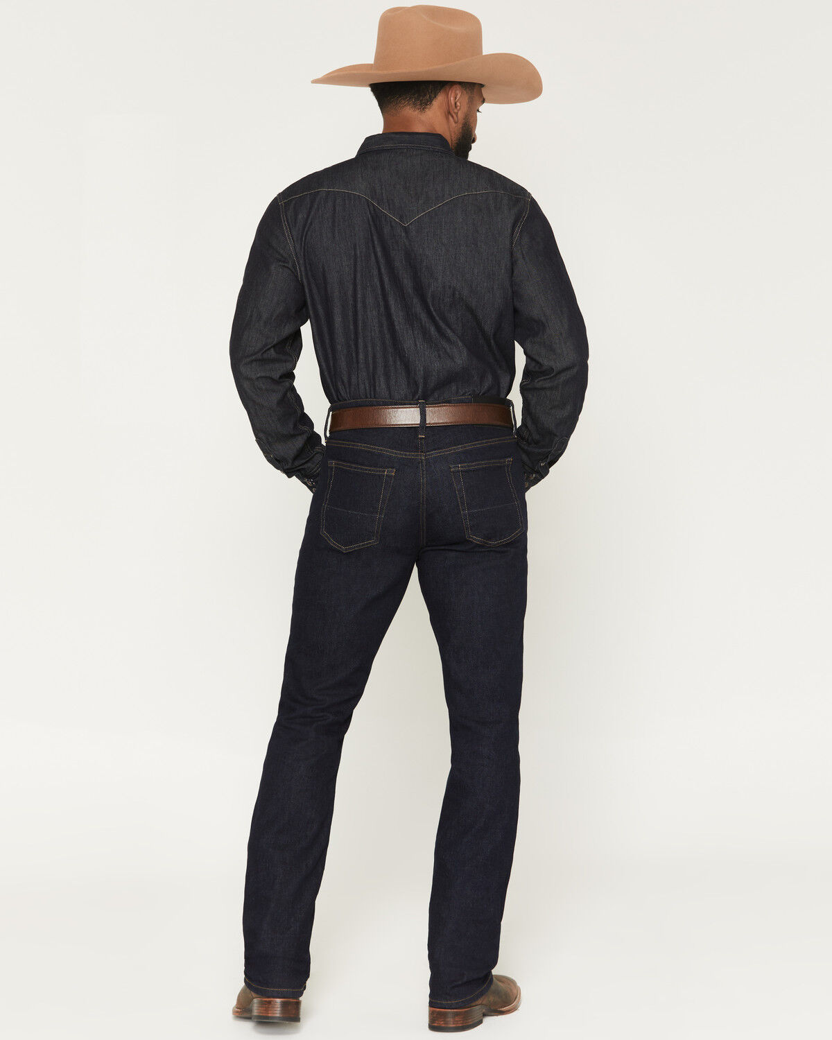 Image #3 - Cody James Black 1978&reg; Men's Rinse Wash Tyler Slim Straight Stretch Denim Jeans, Dark Wash, hi-res