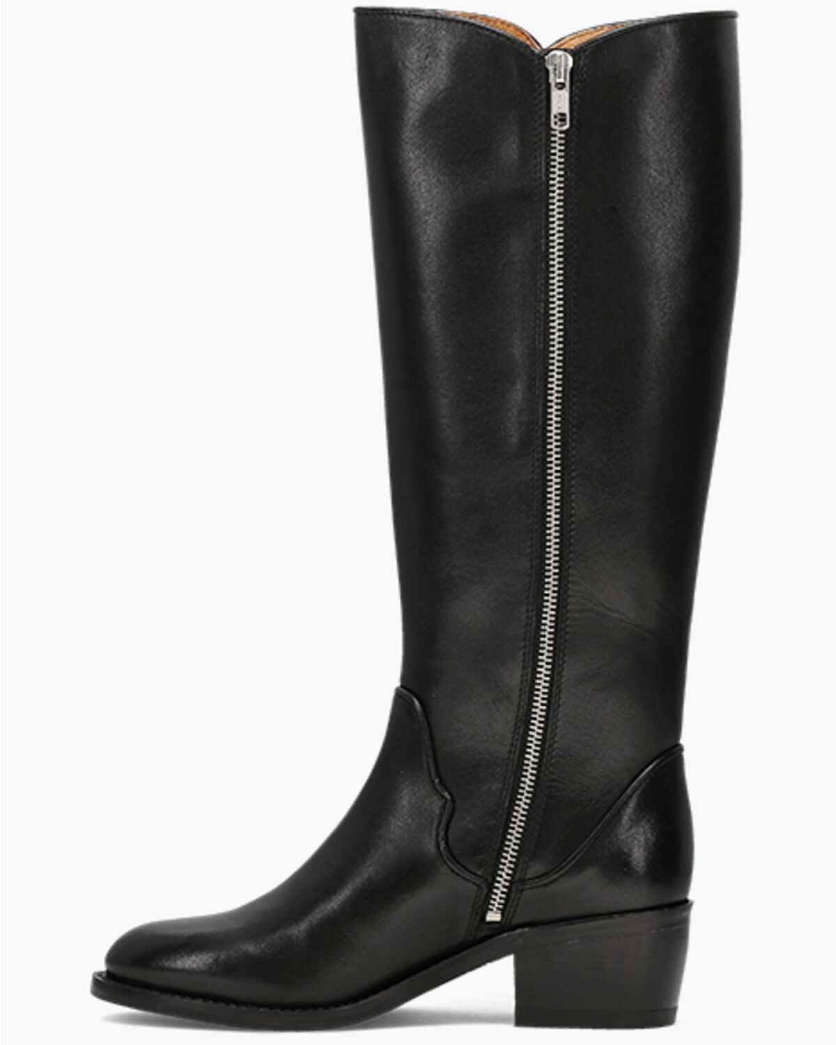 Image #3 - Frye Women's Carson 2 Piping Tall Fashion Boots - Round Toe, Black, hi-res
