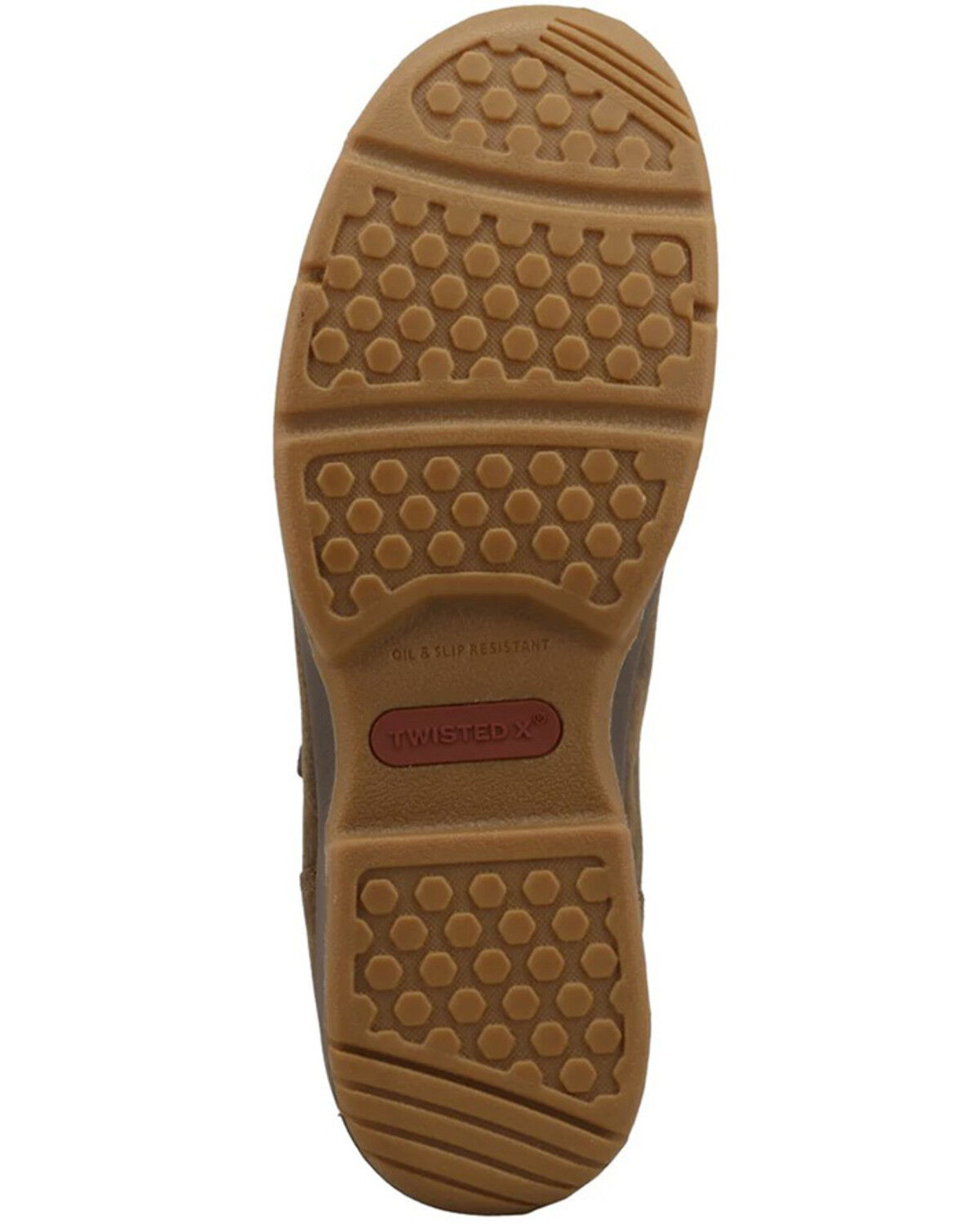 Image #6 - Twisted X Men's 6" Moc Work Boots - Nano Composite Toe, Brown, hi-res
