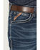 Image #2 - Ariat Men's M4 Adkins Turnout Boot Cut Jeans, Blue, hi-res