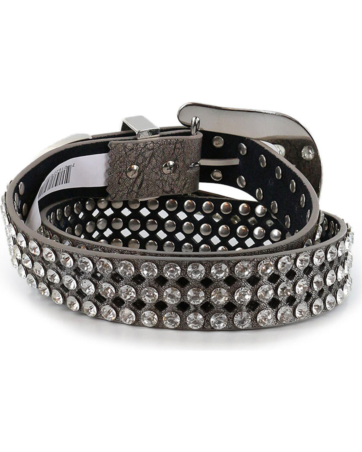 Image #2 - Shyanne&reg; Women's Rhinestone Filigree Belt, Silver, hi-res