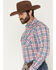 Image #2 - Cinch Men's Plaid Print Modern Fit Long Sleeve Snap Western Shirt, Multi, hi-res
