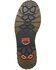 Image #7 - Phantom Rider Men's 11" Crater Waterproof Internal MetGuard Wellington Work Boots - Composite Toe, Brown, hi-res