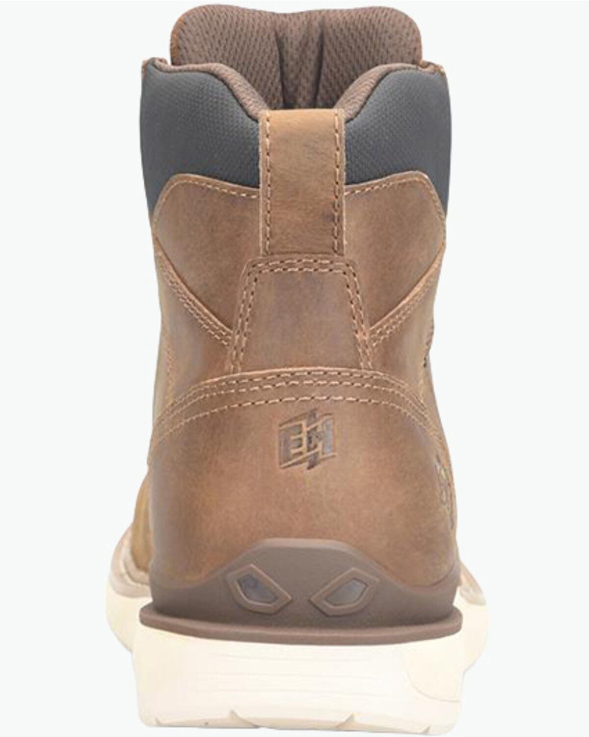 Image #4 - Double H Men's 6" Reddick Moc Work Boots - Composite Toe, Brown, hi-res