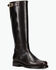 Image #1 - Frye Women's Campus Low Heel Tall Riding Fashion Boots - Round Toe, Dark Brown, hi-res