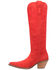 Image #3 - Dingo Women's Thunder Road Tall Western Boots - Snip Toe, Red, hi-res
