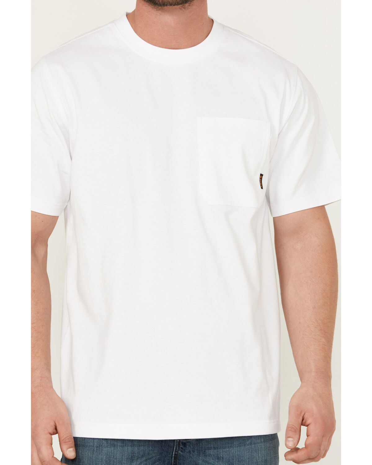 Image #3 - Hawx Men's Forge Solid Short Sleeve T-Shirt - Tall, White, hi-res