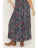 Image #5 - Idyllwind Women's Soleil Floral Side Slit Maxi Skirt, Black, hi-res