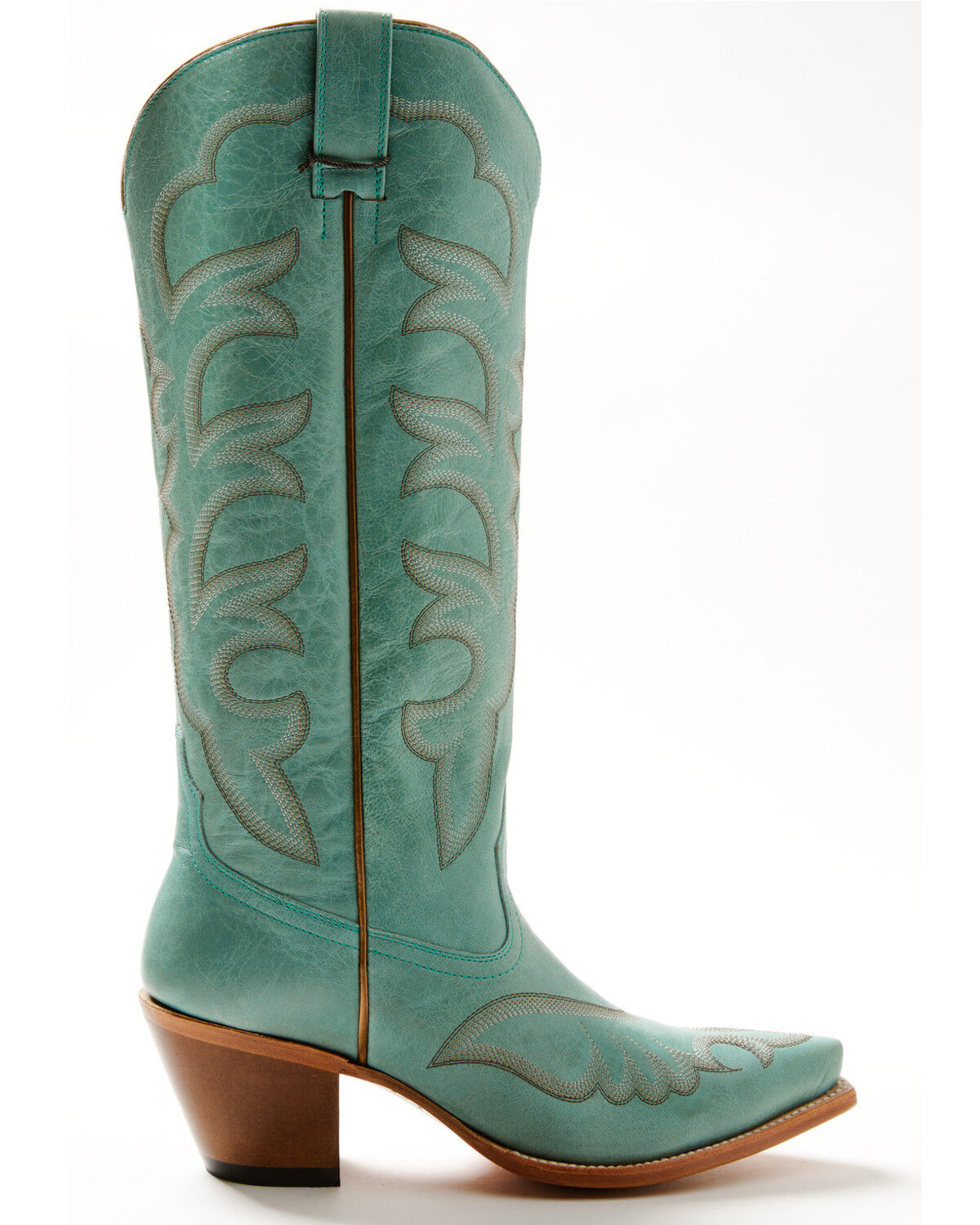 Image #2 - Shyanne Women's High Desert Tall Western Boots - Snip Toe, Mint, hi-res