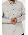 Image #3 - Hawx Men's All Out Woven Solid Long Sleeve Snap Work Shirt, Grey, hi-res