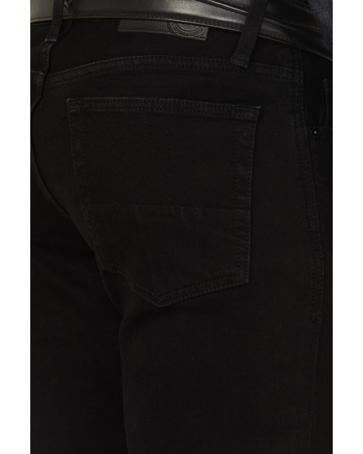 Image #4 - Cody James Black 1978&reg; Men's Lawson Wash Dexter Slim Bootcut Stretch Denim Jeans, Black, hi-res