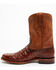 Image #3 - Cody James Black 1978&reg; Men's Carmen Exotic Full-Quill Ostrich Roper Boots - Round Toe, Cognac, hi-res