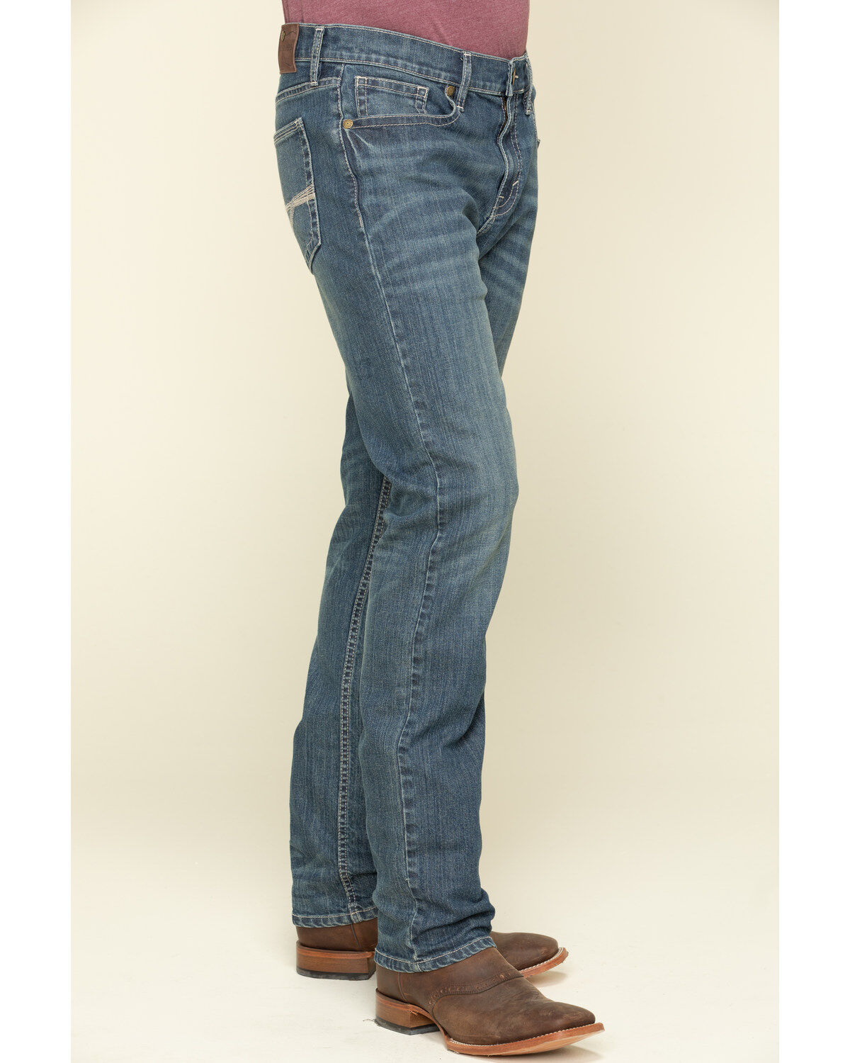 Image #3 - Cody James Men's Stone Cold Wash Jackson Slim Straight Stretch Denim Jeans, Blue, hi-res