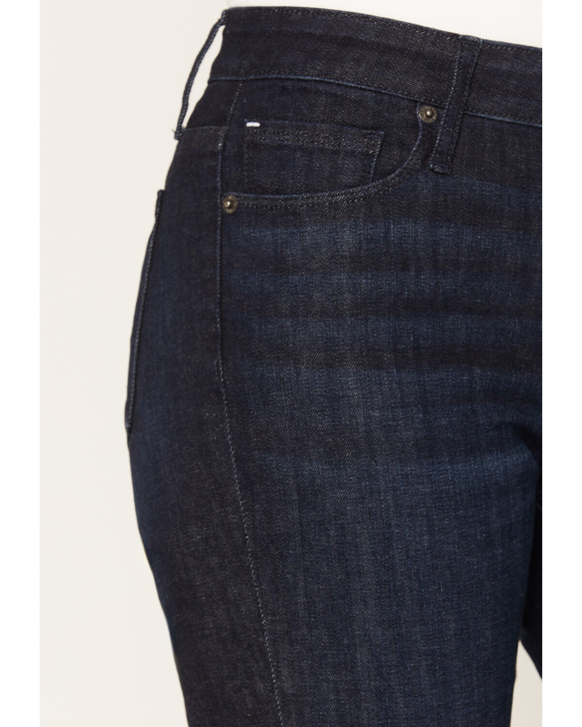 Image #2 - Haala Women's Deep Ocean Dark Wash Venice Bootcut Stretch Denim Jeans, Dark Wash, hi-res