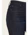 Image #2 - Haala Women's Deep Ocean Dark Wash Venice Bootcut Stretch Denim Jeans, Dark Wash, hi-res