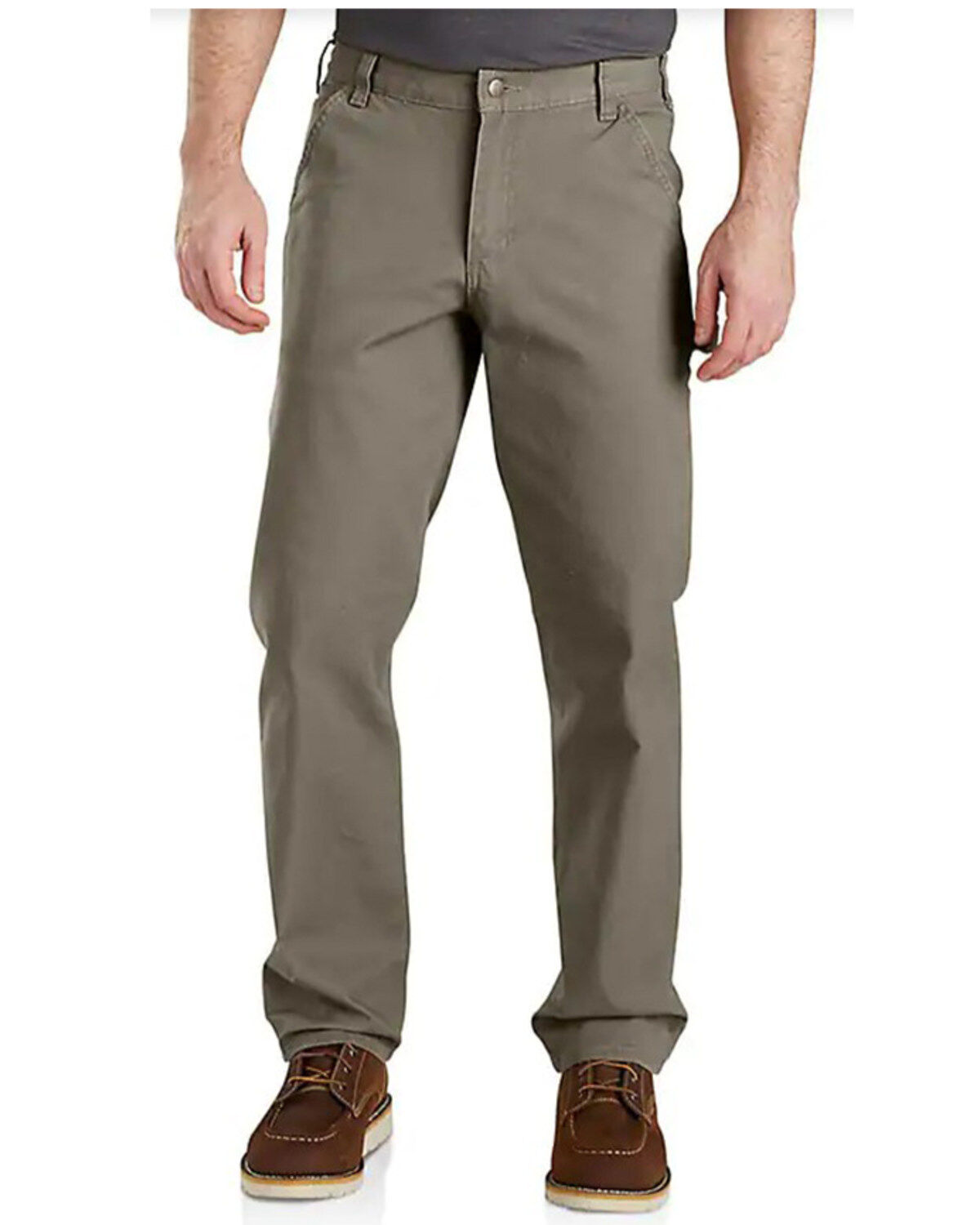 Carhartt Men's Rugged Flex&reg; Work Pants - Big, Grey, hi-res