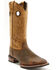 Image #1 - Laredo Men's Cullen Performance Western Boots - Broad Square Toe, Brown, hi-res