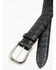 Image #2 - Cody James Black 1978&trade; Men's Sutton Exotic Caiman Tail Leather Belt, Black, hi-res