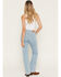 Image #3 - Levi's Women's Classic Light Wash Mid Rise Bootcut Stretch Denim Jeans, Light Wash, hi-res