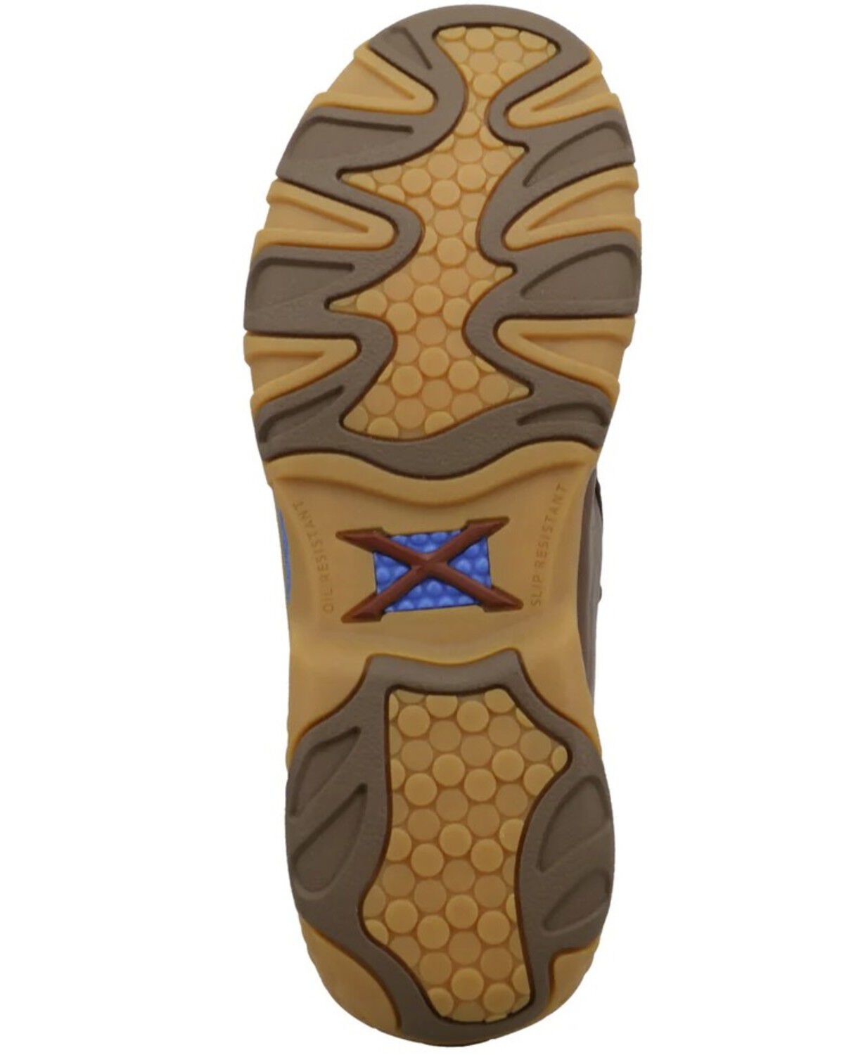 Image #4 - Twisted X Men's Chukka Driving Moccasin, Chestnut, hi-res